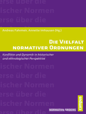 cover image of Die Vielfalt normativer Ordnungen